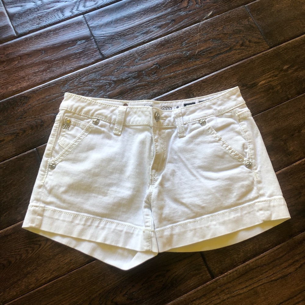 Womens “Miss Me” Denim Shorts